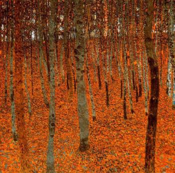 Gustav Klimt : Beech Forest II